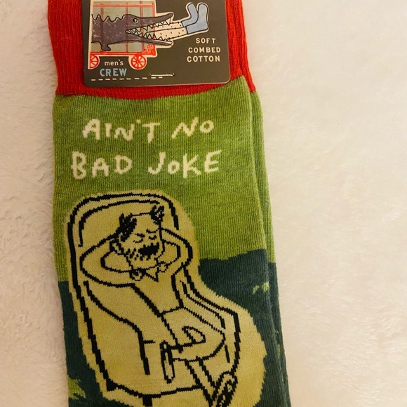 Blue Q Green Casual Socks Men’s Crew Soft Combed Cotton NWT 🔥🔥3 for $20 - Picture 2 of 5